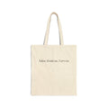 Canvas Tote Bag — 'Islas Jonicas, Grecia' Vintage Seaside Print